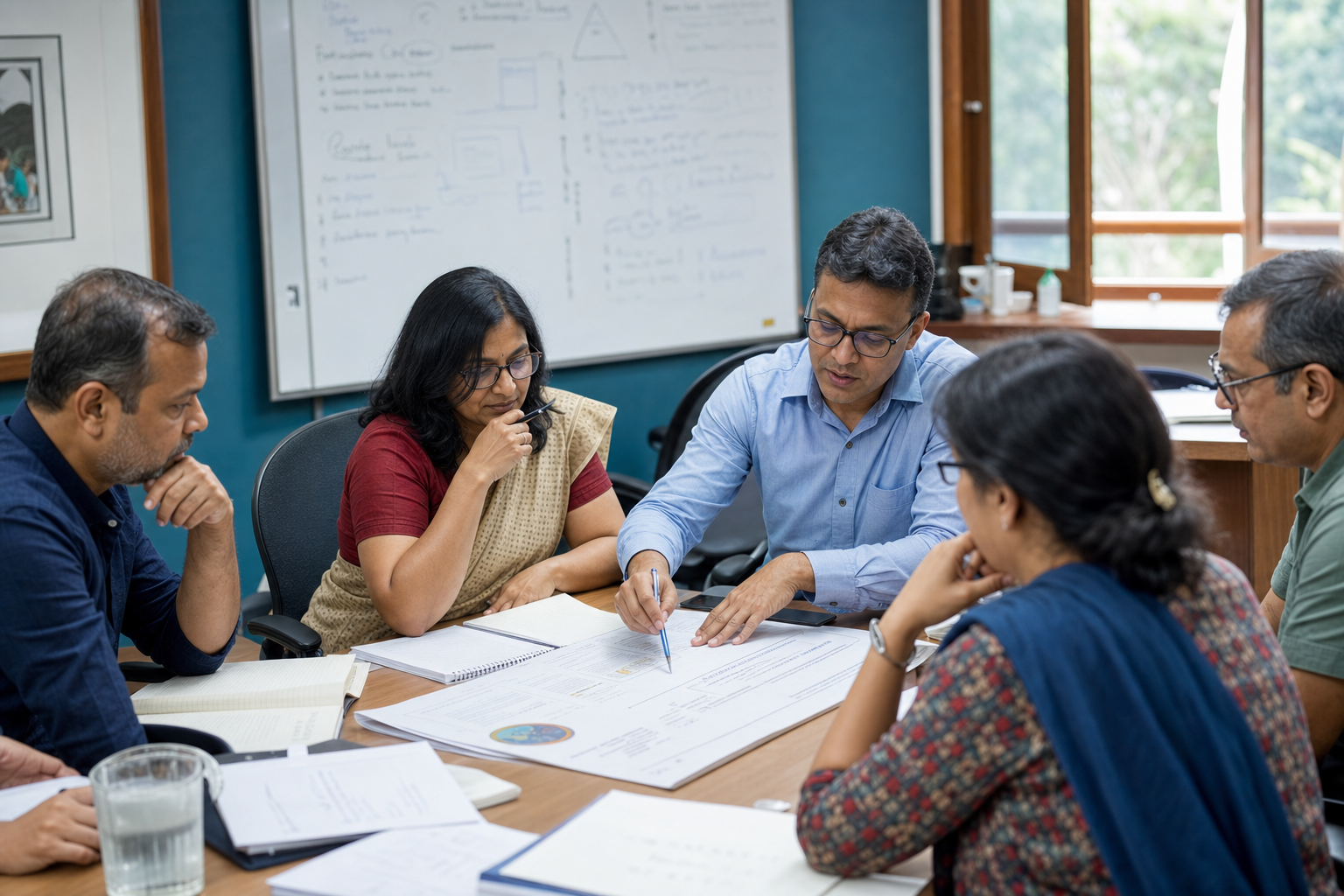 Programme collaboration in an Indian higher-education setting