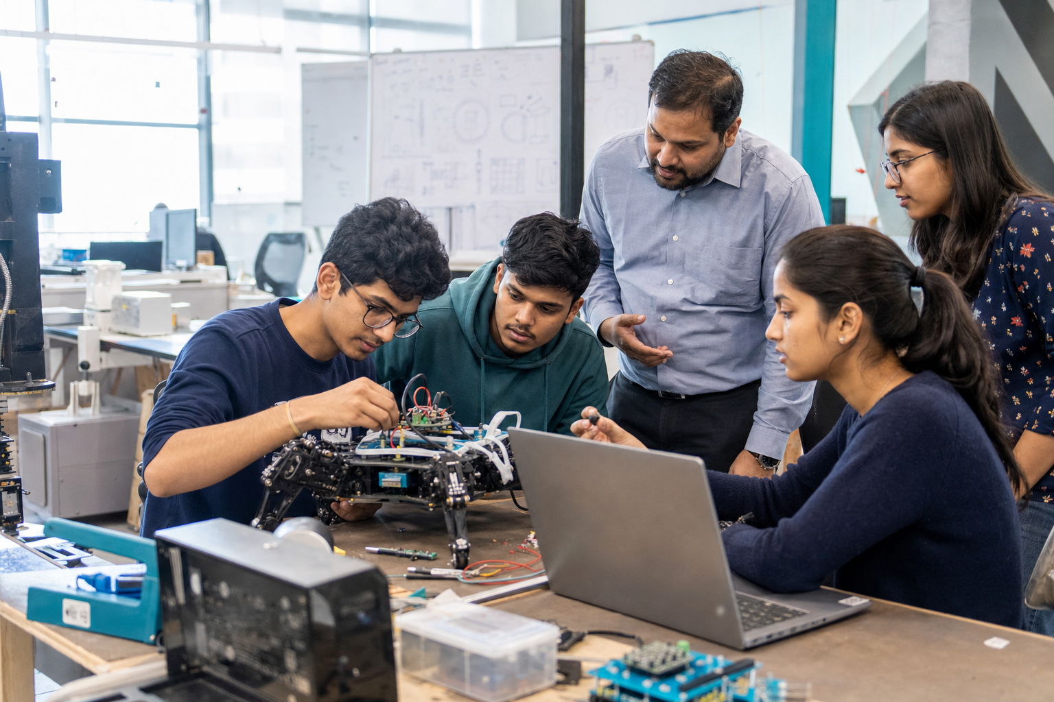 Programme collaboration in an Indian higher-education setting